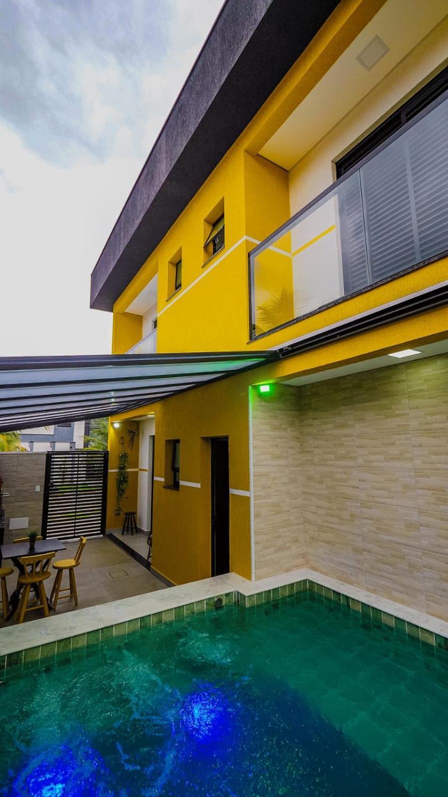 Chale Amarelo Villa Itanhaém Kültér fotó