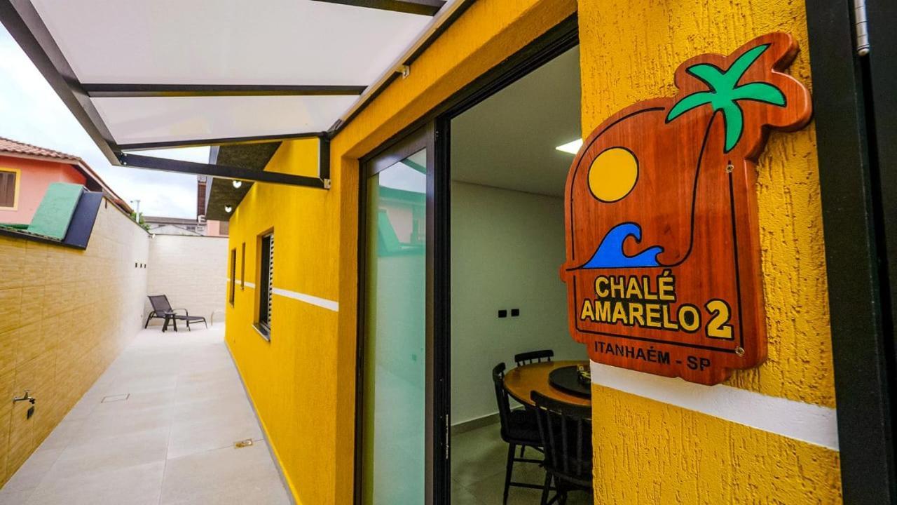 Chale Amarelo Villa Itanhaém Kültér fotó