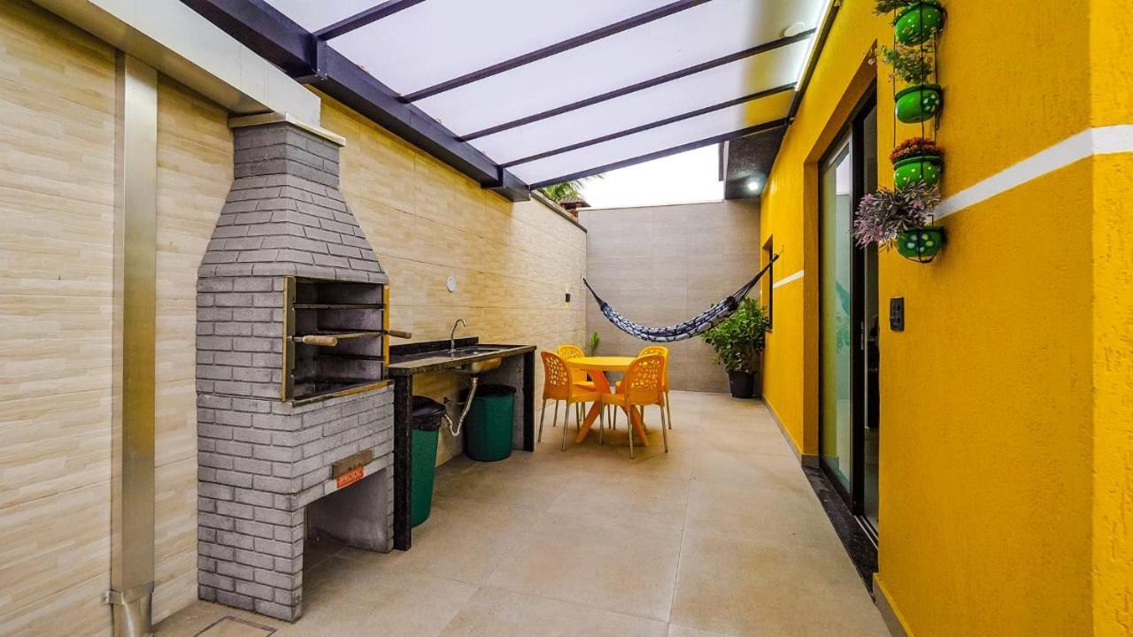 Chale Amarelo Villa Itanhaém Kültér fotó
